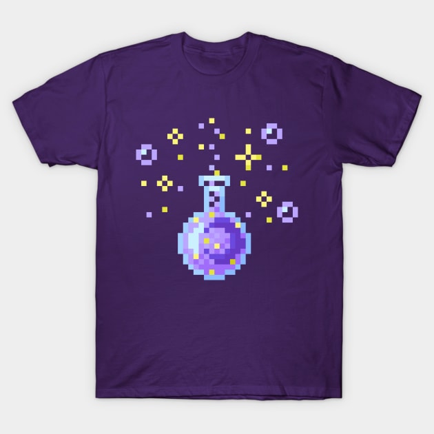 Bubbly Moon Potion T-Shirt by robinchan33